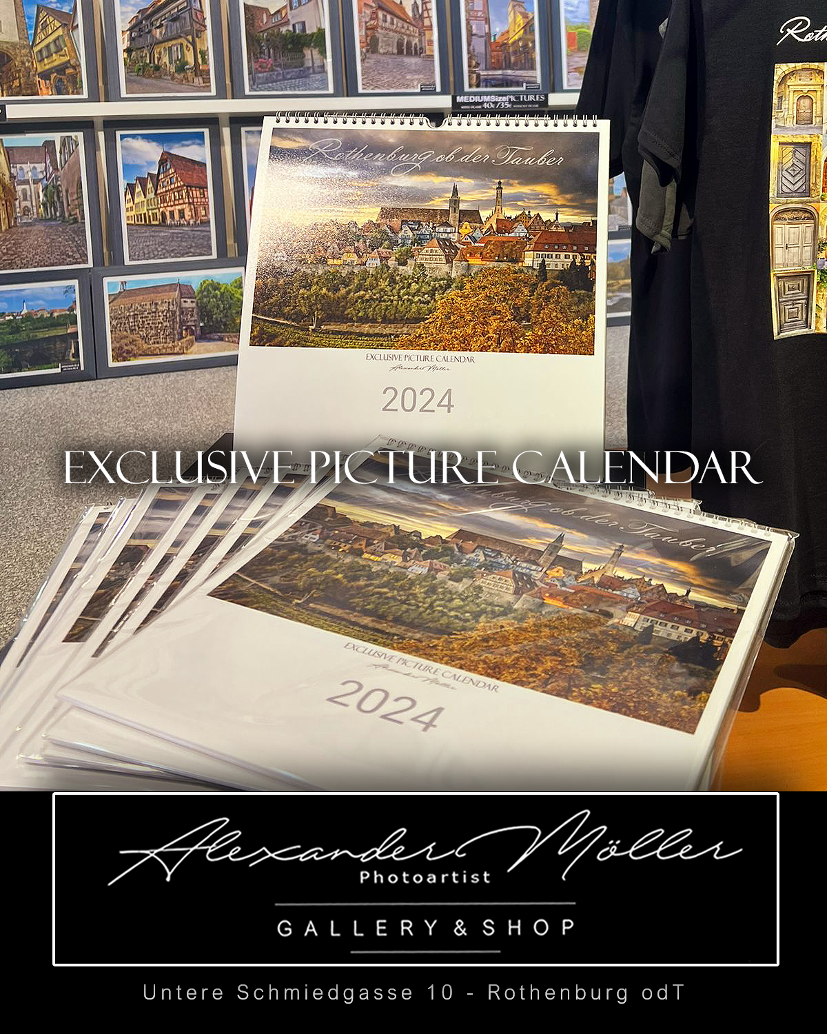 Rothenburg ob der Tauber - Kalender 2024